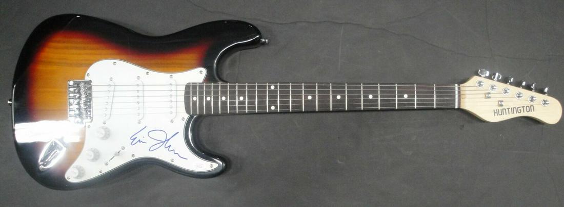 Eric Johnson Signed Auto Autograph Electric Guitar Country Star JSA DD: Eric Johnson Signed Auto Autograph Electric Guitar Country Star JSA DD Industry: Music Original/Reproduction: Original Autograph Authentication: James Spence (JSA) Player: Eric Johnson Pre-Owned PLEAS