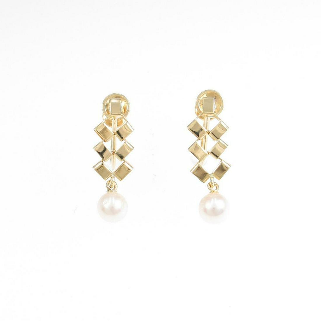 K18YG Akoya pearl Earrings (#0479W) on Mar 14, 2023 | Mynt