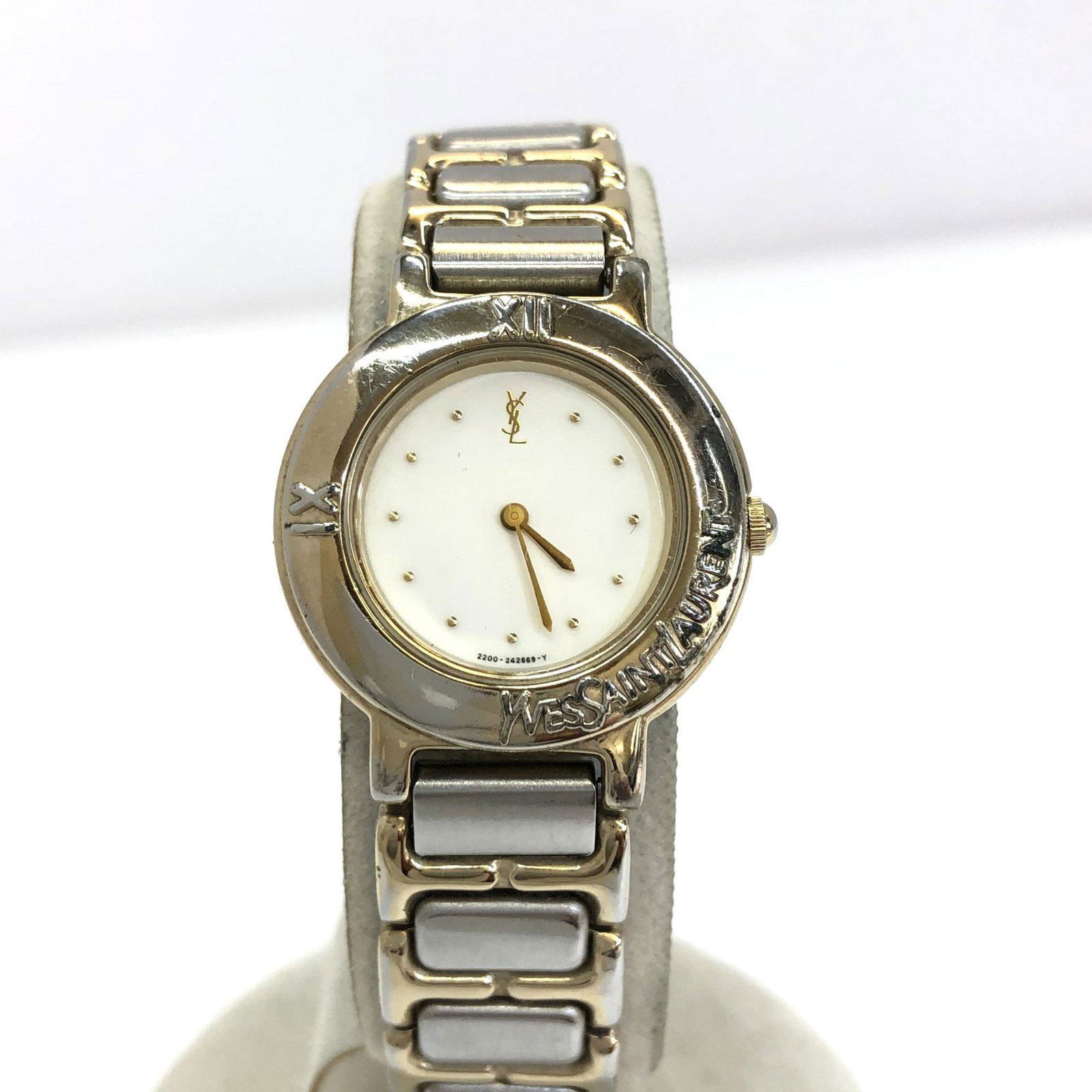 Yves Saint Laurent Yves Saint Laurent Watch Analog Quartz Gold