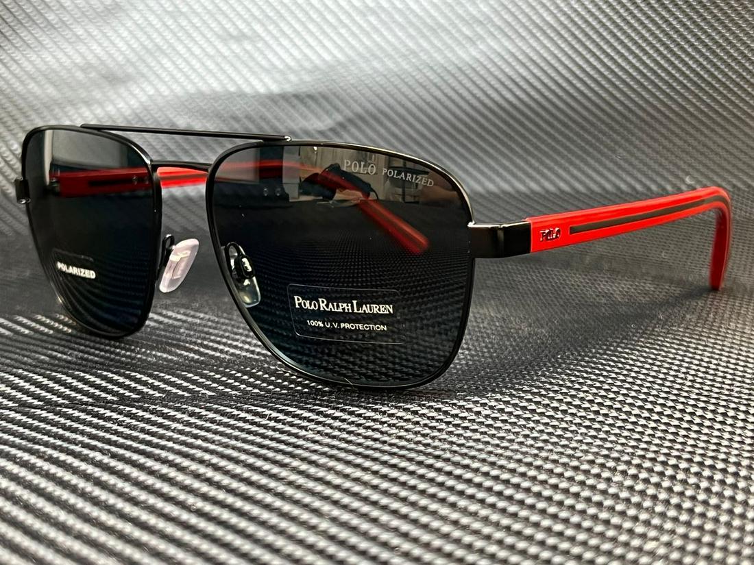 POLO RALPH LAUREN PH3138 926781 Semishiny Black Pilot 59 mm Men's Polarized Sung: POLO RALPH LAUREN PH3138 926781 Semishiny Black Pilot 59 mm Men's Polarized Sung Brand: Polo Ralph Lauren Frame Color: Black Type: Sunglasses New The Mynt Guarantee: All items in this auction are guar