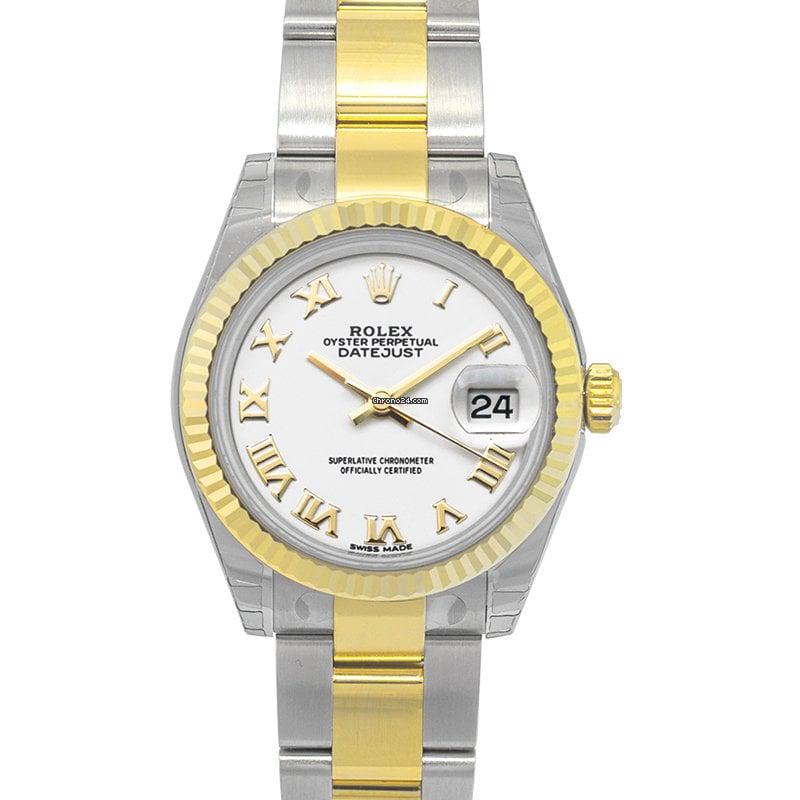 Rolex Lady-Datejust: Rolex Lady-Datejust Brand: Rolex Model: Lady-Datejust Dealer product code: 7988A Movement: Automatic Case material: Steel Bracelet material: Yellow gold Year of production: Unknown Condition: New(Unwo