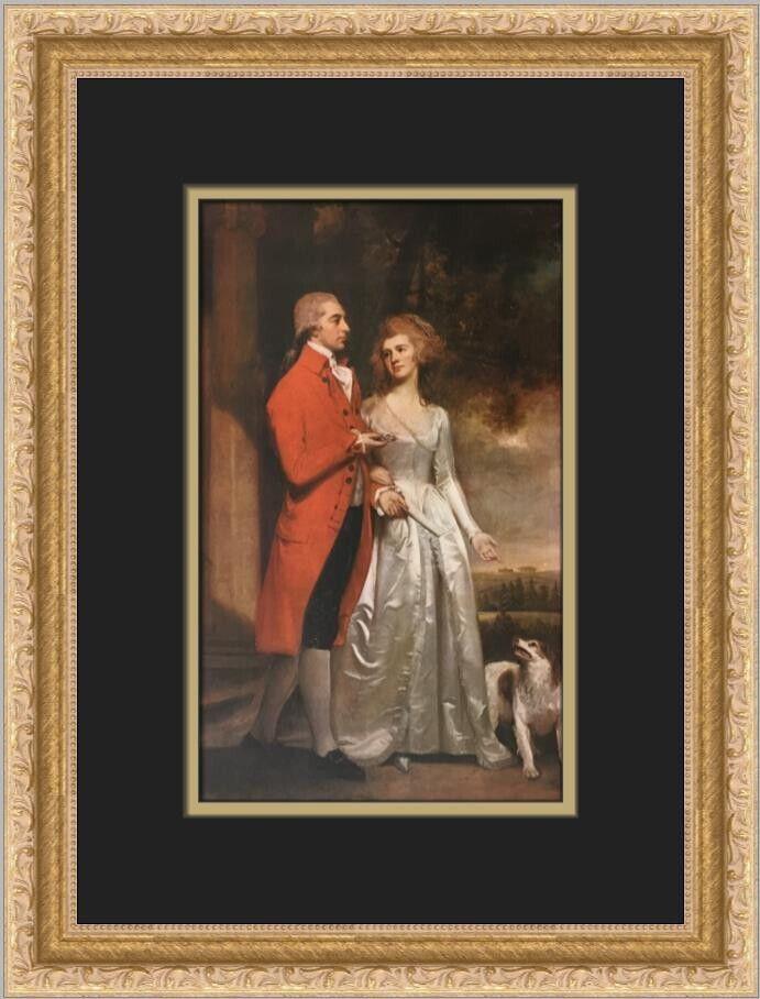George Romney Sir Christopher and Lady Sykes Custom Framed Print: George Romney Sir Christopher and Lady Sykes Custom Framed Print Unit Of Sale: Single Piece Artist: George Romney Size: Medium Custom Bundle: No Item Length: 12 in Region Of Origin: United States Fram