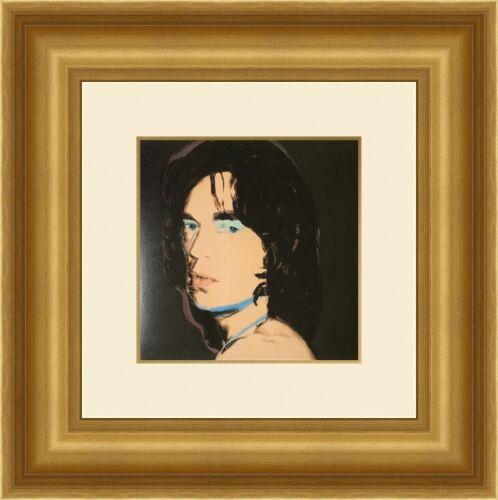 Andy Warhol POP ART - Mick Jagger 1976 Custom Framed Print: Andy Warhol POP ART - Mick Jagger 1976 Custom Framed Print Features: Framed Matted Region Of Origin: united states Item Width: 18 in Title: Mick Jagger Production Technique: Lithography Item Length: 1