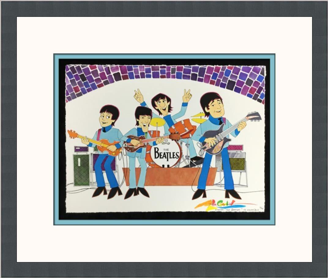 Ron Campbell TV Beatles at Cavern L/ED Signed and Numbered Giclee Print 16/195: Ron Campbell TV Beatles at Cavern L/ED Signed and Numbered Giclee Print 16/195 Animation Studio: Beatles Character: Beatles Signed By: Ron Campbell Autograph Format: Hard Signed Tradition: Western Ani