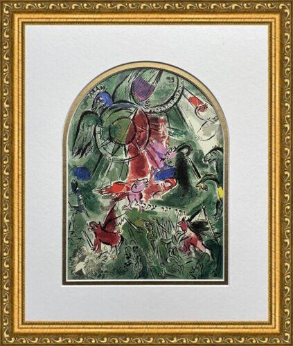 Marc Chagall - Jerusalem Windows Study "Gad" Newly Custom Framed Print: Marc Chagall - Jerusalem Windows Study "Gad" Newly Custom Framed Print Features: Framed Matted Region Of Origin: usa Item Width: 14 in Title: Jerusalem Windows Study Gad Production Technique: Offset L