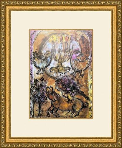 Marc Chagall - Jerusalem Windows "Tribe of Issacher" Newly Custom Framed Print: Marc Chagall - Jerusalem Windows "Tribe of Issacher" Newly Custom Framed Print Features: Framed Matted Region Of Origin: usa Item Width: 14 in Title: Jerusalem Windows Tripe of Issacher Production Tec