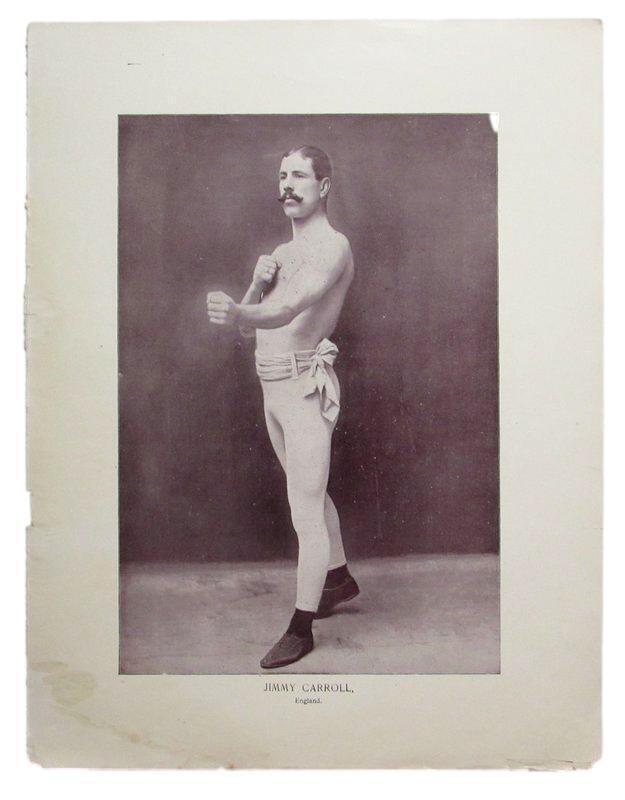 Jimmy Carroll England 1895 Boxing Gladiators 11x15 Supplement Poster: Jimmy Carroll England 1895 Boxing Gladiators 11x15 Supplement Poster Sport: Boxing Product: Photo Original/Reprint: Original Autograph Authentication: Seller League: Boxing Pre-Owned PLEASE NOTE: Fram