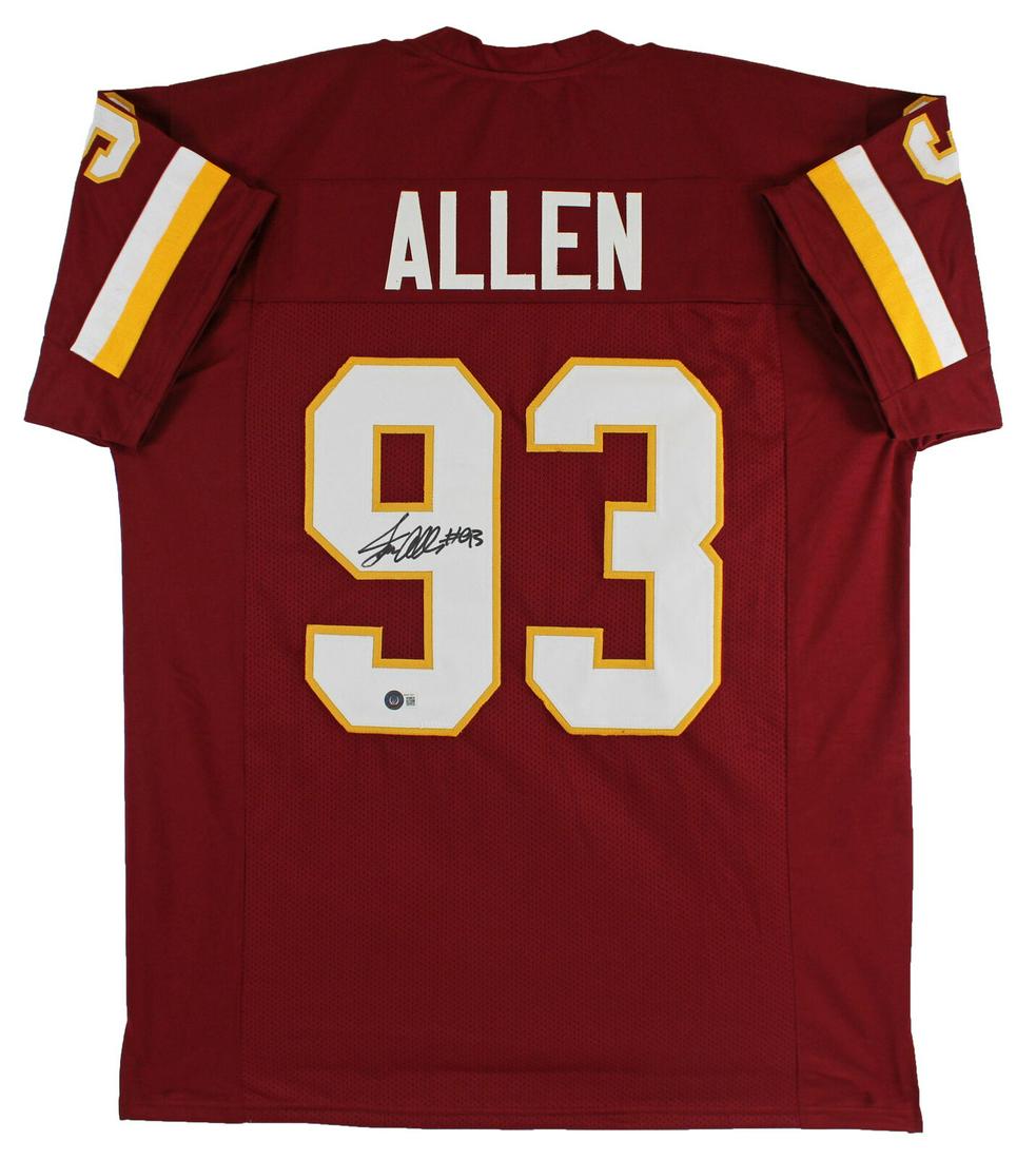 Jonathan Allen Signed Maroon Pro Style Jersey BAS Witnessed: Jonathan Allen Signed Maroon Pro Style Jersey BAS Witnessed Sport: Football-NFL Product: Jersey Original/Reprint: Original Player: Jonathan Allen Team: Washington Commanders Autograph Authentication: