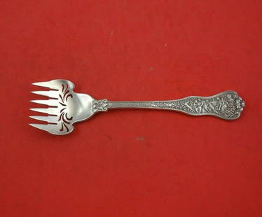 Olympian by Tiffany and Co Sterling Silver Sardine Fork Pierced 5 1/2" Heirloom: Olympian by Tiffany and Co Sterling Silver Sardine Fork Pierced 5 1/2" Heirloom Olympian by tiffany and costerling silver sardine fork pierced 5 1/2" in the pattern olympian by tiffany and co. It
