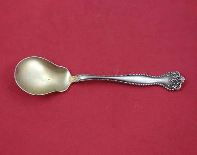 Raleigh by Alvin Sterling Silver Ice Cream Spoon GW 5": Raleigh by Alvin Sterling Silver Ice Cream Spoon GW 5" Raleigh by alvinsterling silver ice cream spoon, gold washed 5" in the pattern raleigh by alvin. It is not monogrammed and is in excellent