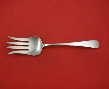 Round by Gebelein Sterling Silver Salad Serving Fork All Sterling 9 1/2": Round by Gebelein Sterling Silver Salad Serving Fork All Sterling 9 1/2" Round by gebeleinsterling silver salad serving fork all sterling 9 1/2" in the pattern round by gebelein. It is not