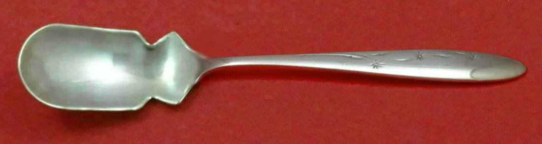 Celeste by Gorham Sterling Silver Horseradish Scoop Custom Made 5 3/4": Celeste by Gorham Sterling Silver Horseradish Scoop Custom Made 5 3/4" Celeste by gorhamsterling silver horseradish scoop custom made 5 3/4" in the pattern celeste by gorham. It is not monogrammed