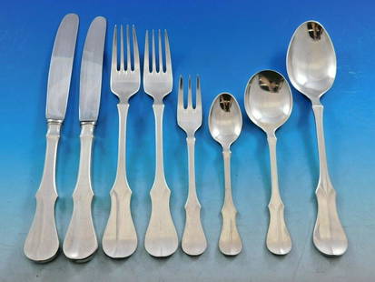 Alt Kopenhagen by Robbe & Berking 800 Silver Flatware Set for 8 Service 87 pc: Alt Kopenhagen by Robbe & Berking 800 Silver Flatware Set for 8 Service 87 pc Over half of the 200 largest yachts on the planet are fitted out with robbe & berking silver. The manufacturer's
