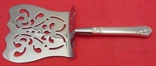 Damask Rose by Oneida Sterling Silver Asparagus Server Hooded HHWS Custom: Damask Rose by Oneida Sterling Silver Asparagus Server Hooded HHWS Custom Damask rose by oneida sterling silver hollow handle with stainless implement asparagus server custom made hooded 9 1/8" in