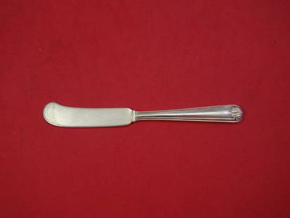 Windsor Manor by Watson Sterling Silver Butter Spreader Flat Handle Paddle: Windsor Manor by Watson Sterling Silver Butter Spreader Flat Handle Paddle Windsor manor by watson sterling silver flat handle butter spreader paddle blade 5 5/8" in the pattern windsor manor by