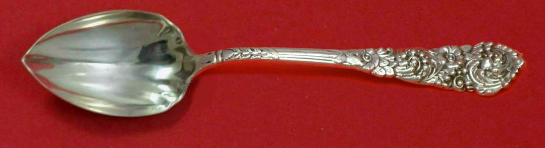 Trajan by Reed and Barton Sterling Silver Grapefruit Spoon Fluted Custom 5 3/4": Trajan by Reed and Barton Sterling Silver Grapefruit Spoon Fluted Custom 5 3/4" Trajan by reed and bartonsterling silver grapefruit spoon fluted custom made 5 3/4" in the pattern trajan by reed and