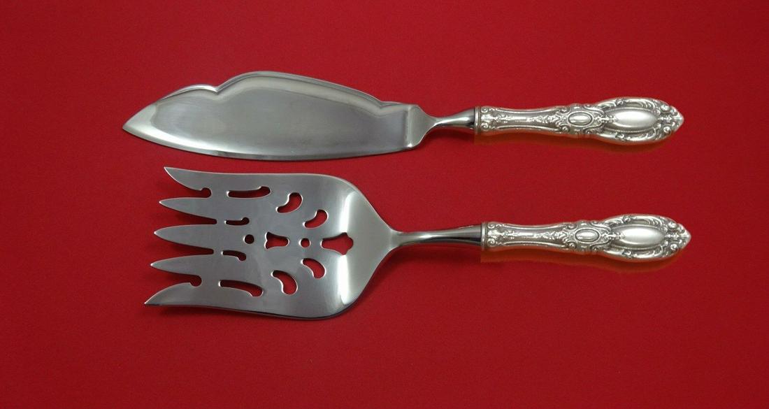 King Richard by Towle Sterling Silver Fish Serving Set 2 Piece Custom Made HHWS: King Richard by Towle Sterling Silver Fish Serving Set 2 Piece Custom Made HHWS King richard by towleadd decadent design to your sterling silver tableware collection with our custom made sterling silv