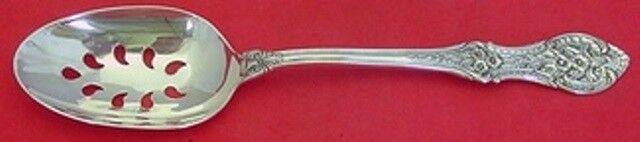 Springtime by International Sterling Silver Serving Spoon Pierced 9-Hole Custom: Springtime by International Sterling Silver Serving Spoon Pierced 9-Hole Custom Springtime by internationalspringtime by international sterling silver pierced serving spoon 9-hole, custom made, 8