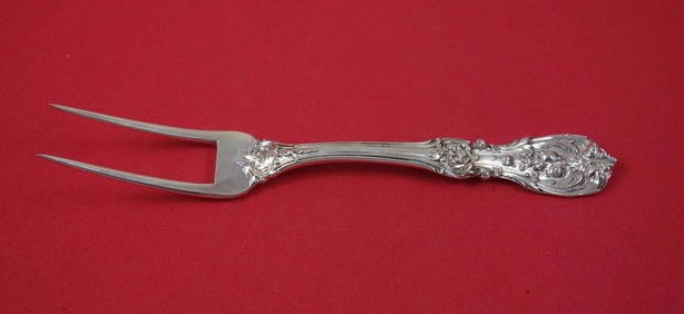 Francis I by Reed & Barton Old Sterling Silver Roast Beef Serving Fork FH Custom (1 of 2)