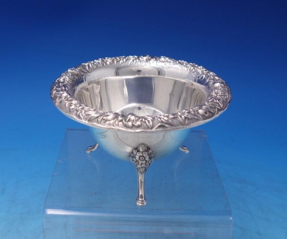 Repousse by Kirk Sterling Silver Mayonnaise / Sauce Dish with Feet