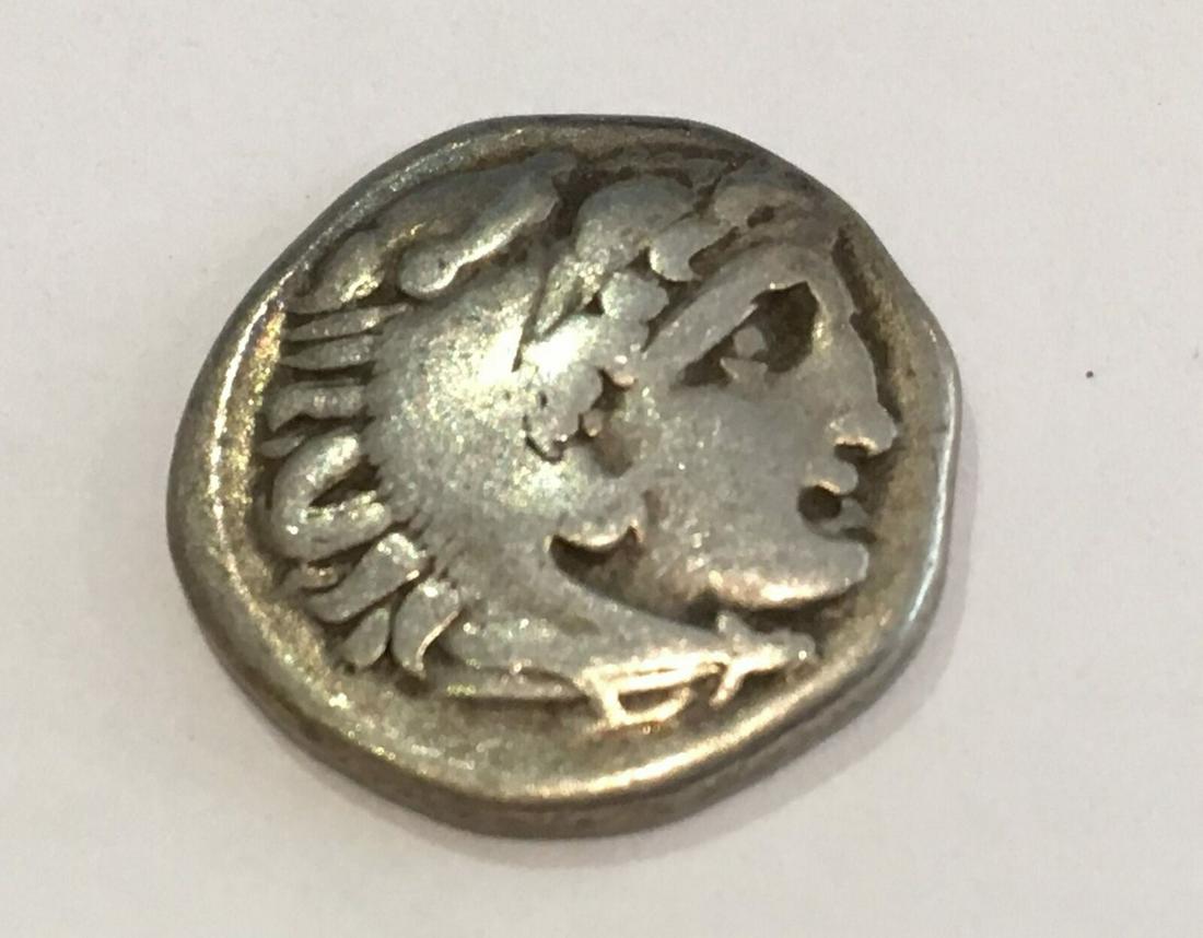 Kingdom of Macedon Alexander III Ancient Rare Coin AR Drachm: Kingdom of Macedon Alexander III Ancient Rare Coin AR Drachm Ruler: Alexander Denomination: AR Drachm Date: 336-323 BC Kingdom of Macedon Alexander III Ancient Rare Coin AR Drachm 336-323 BC The MYNT 