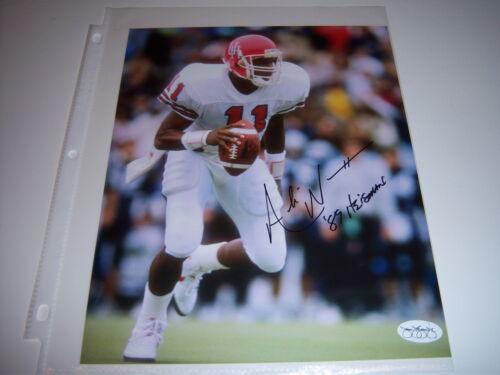 ANDRE WARE HOUSTON HEISMAN JSA/COA SIGNED 8X10 PHOTO: ANDRE WARE HOUSTON HEISMAN JSA/COA SIGNED 8X10 PHOTO Sport: Football-NFL Product: Photo Original/Reprint: Original Pre-Owned PLEASE NOTE: Framed Large or heavy Items do not have shipping costs include