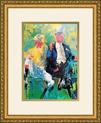 Leroy Neiman - Labor and Management Custom Framed: Leroy Neiman - Labor and Management Custom Framed Features: Framed Matted Region Of Origin: united states Item Width: 16 in Title: Labor and Management Production Technique: Lithography Item Length: 1