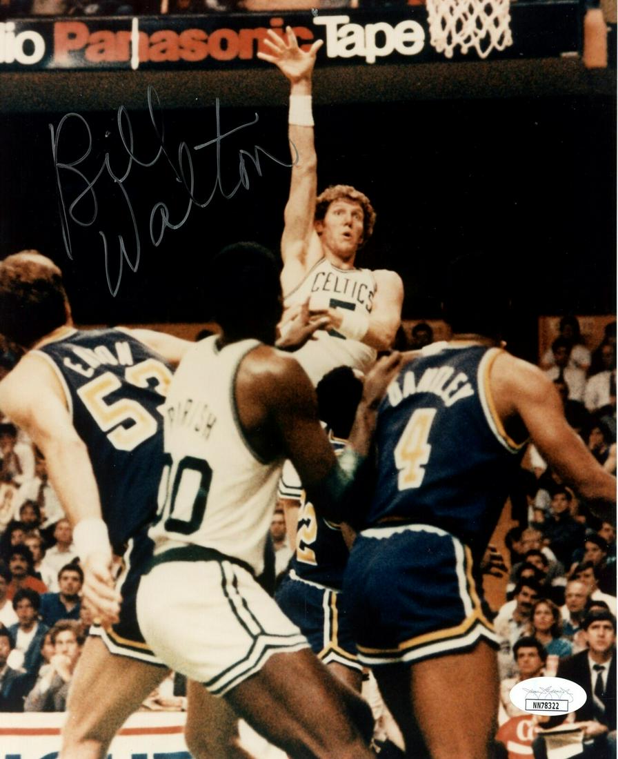 Bill Walton HOF NBA Boston Celtics Signed/Autographed 8x10 Photo JSA 159014: Bill Walton HOF NBA Boston Celtics Signed/Autographed 8x10 Photo JSA 159014 Sport: Basketball-NBA Product: Photo Original/Reprint: Original Autograph Authentication: JSA Team: Boston Celtics League: N