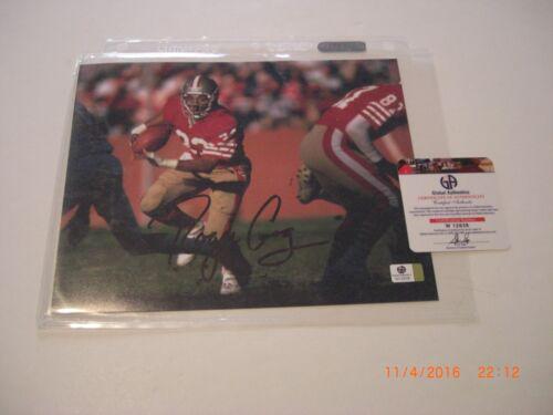 ROGER CRAIG SANFRANCISCO 49ERS #3 GAI/COA SIGNED 8X10 PHOTO: ROGER CRAIG SANFRANCISCO 49ERS #3 GAI/COA SIGNED 8X10 PHOTO Sport: Football-NFL Product: Photo Original/Reprint: Original Pre-Owned PLEASE NOTE: Framed Large or heavy Items do not have shipping costs