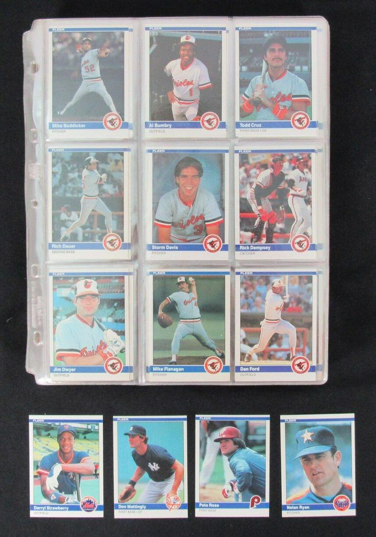 1984 Fleer Baseball Complete Set 1-660 Don Mattingly Rookie Ripken Nolan Ryan: 1984 Fleer Baseball Complete Set 1-660 Don Mattingly Rookie Ripken Nolan Ryan Sport: Baseball-MLB Product: Photo Original/Reprint: Original Autograph Authentication: Seller League: MLB Pre-Owned PLEAS