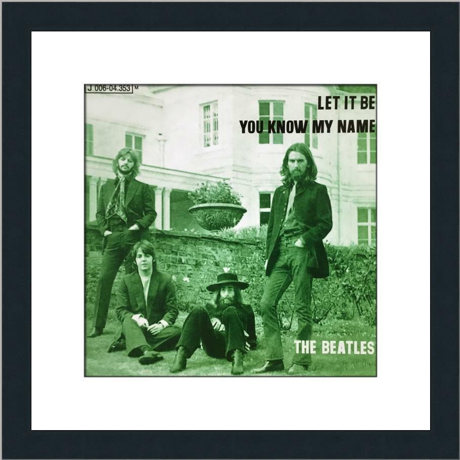 The Beatles Let It Be #1 Singles Print From Box Set CUSTOM FRAMED: The Beatles Let It Be #1 Singles Print From Box Set CUSTOM FRAMED Original/Reproduction: Reproduction Artist/Band: Beatles Industry: Music Genre: Rock & Pop Image Size 11 x 11 Custom Framed Size 17 x 