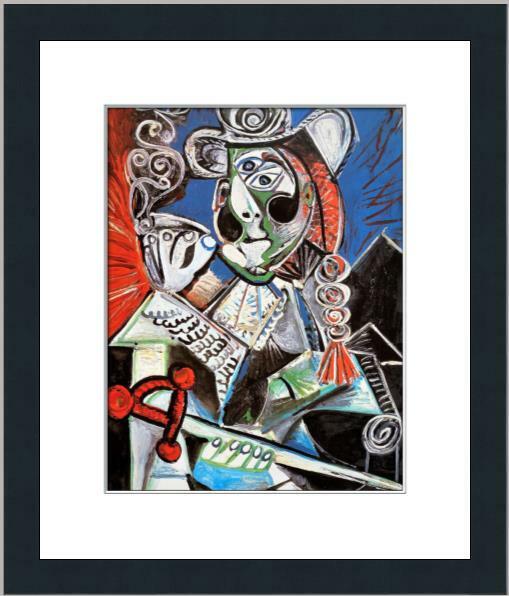 Pablo Picasso - The Matador Print Newly Custom Framed: Pablo Picasso - The Matador Print Newly Custom Framed Features: Framed Matted Region Of Origin: united states Item Width: 14 in Title: The Matador Production Technique: Lithography Item Length: 14 in 