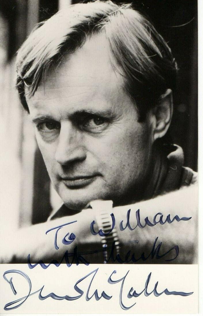 David McCallum Signed Autograph Small Photo The Man from U.N.C.L.E. JSA: David McCallum Signed Autograph Small Photo The Man from U.N.C.L.E. JSA Industry: Movies Object Type: Photograph Original/Reproduction: Original Autograph Authentication: James Spence (JSA) Player: Da