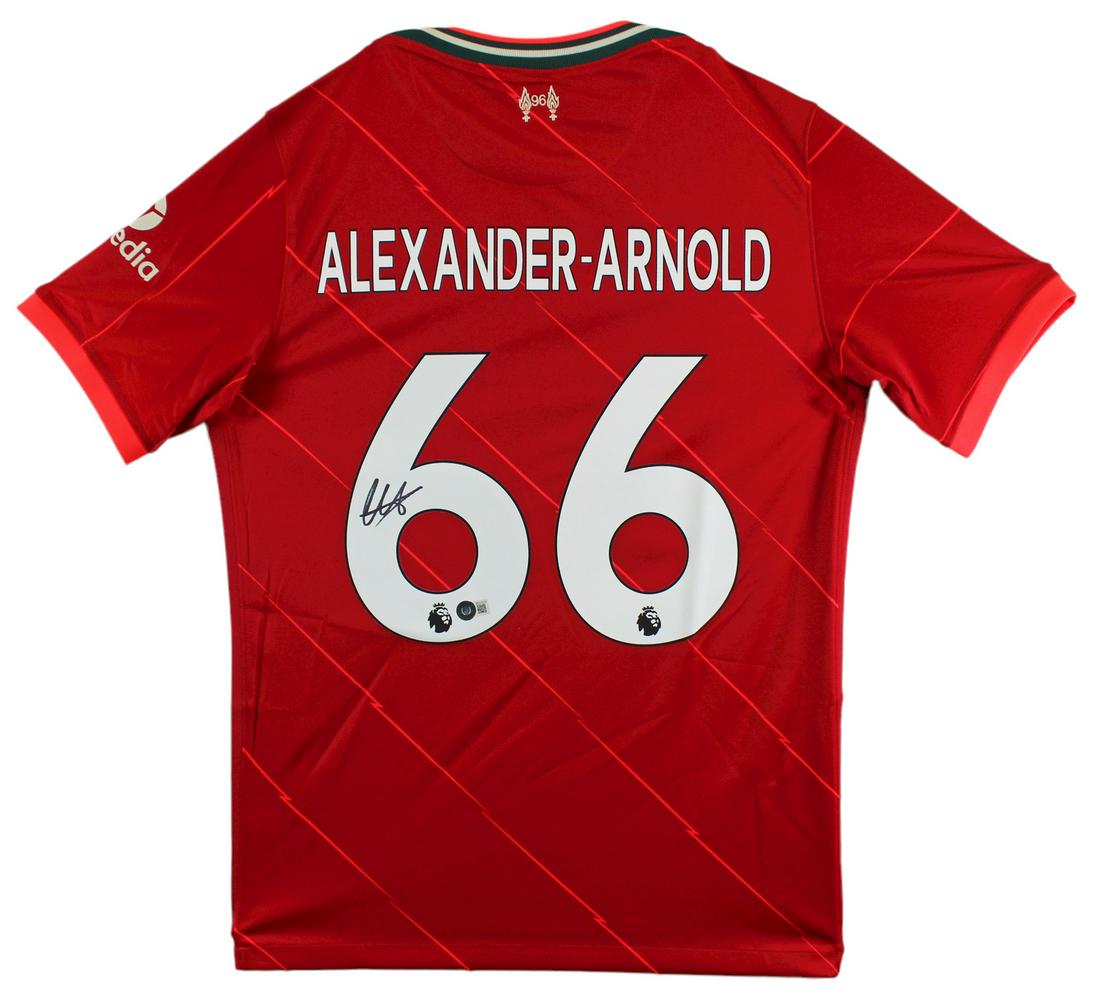 Liverpool FC Trent Alexander Arnold Signed Red Nike Jersey BAS: Liverpool FC Trent Alexander Arnold Signed Red Nike Jersey BAS Sport: Soccer Product: Jersey Original/Reprint: Original Player: Trent Alexander Arnold Autograph Authentication: Beckett Team: Liverpool