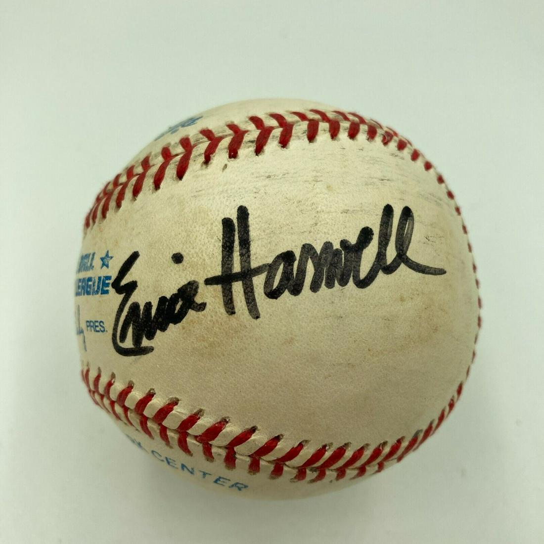 Ernie Harwell Jim Price Al Kaline Detroit Tigers Broadcaster Signed Baseball JSA: Ernie Harwell Jim Price Al Kaline Detroit Tigers Broadcaster Signed Baseball JSA Product: Ball Sport: Baseball-MLB Autograph Authentication: James Spence (JSA) Original/Reprint: Original Pre-Owned PLE