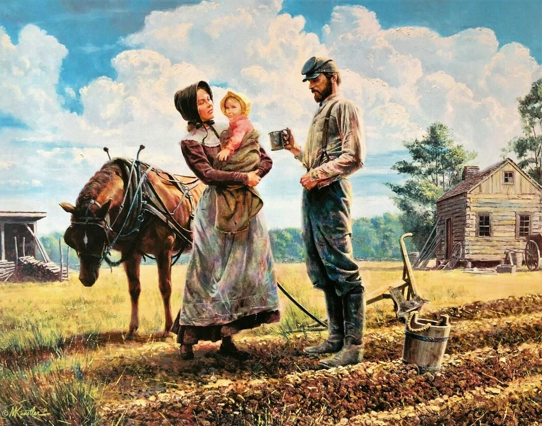 Mort Kunstler Civil War Print - Swords into Plowshares Custom Gallery Framed: Mort Kunstler Civil War Print - Swords into Plowshares Custom Gallery Framed Features: Framed Matted Region Of Origin: New York USA Custom Bundle: No Personalize: No Handmade: No Item Width: 18 Title: