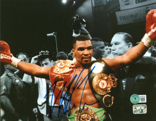 Mike Tyson Signed 8x10 Horizontal Spotlight Photo w/ Arms Out BAS: Mike Tyson Signed 8x10 Horizontal Spotlight Photo w/ Arms Out BAS Sport: Boxing Product: Photo Original/Reprint: Original Player: Mike Tyson Autograph Authentication: Beckett Product Coa: Beckett Prod