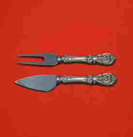 Francis I by Reed and Barton Sterling Silver Hard Cheese Serving Set 2pc Custom (1 of 3)