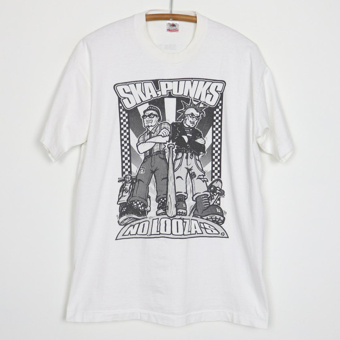 1994 Ska Punk No Loozas Music Festival Tour Shirt: 1994 Ska Punk No Loozas Music Festival Tour Shirt Original 1994 Ska Punk No Loozas Music Festival Tour Shirt. This is a true vintage shirt not a modern reproduction. Sizes vary so please use measureme