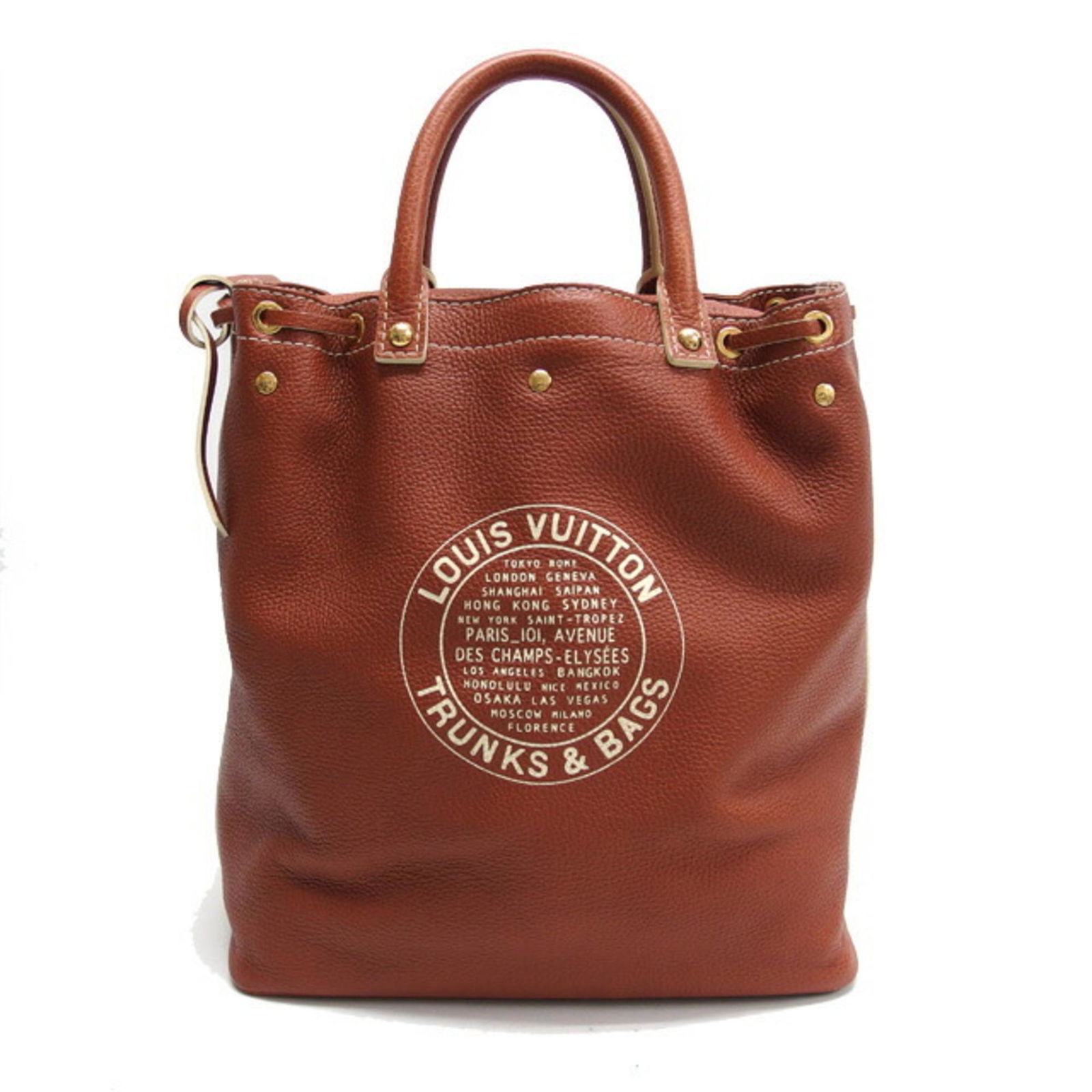 Louis Vuitton shoe bag tote Tobaco leather reddish brown: Louis Vuitton shoe bag tote Tobaco leather reddish brown Brand: Louis Vuitton Type: Handbag Tote bag Material: Leather Leather: Leather/Fur Type: Tobago leather Color: Reddish brown Gender: Men Women