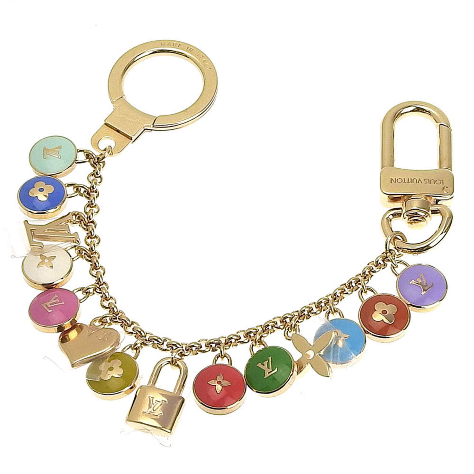 Louis Vuitton LOUIS VUITTON Porto Crescenne Bastille Charm Colorful M65380: Louis Vuitton LOUIS VUITTON Porto Crescenne Bastille Charm Colorful M65380 Brand: Louis Vuitton Type: Handbag charm Gender: Women Material: Metal Color: Multi-color Condition: Used (very good) Overall