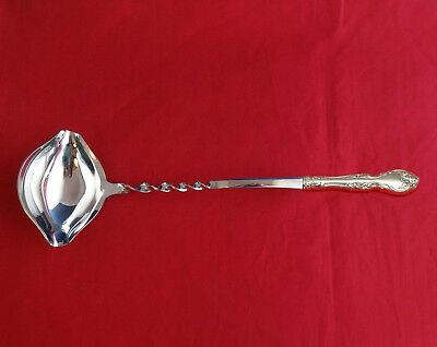 Melrose by Gorham Sterling Silver Punch Ladle Twist 13 3/4" HHWS Custom Made: Melrose by Gorham Sterling Silver Punch Ladle Twist 13 3/4" HHWS Custom Made Inspired by carvings from the melrose mansion of natchez, mississippi, this pattern possesses unusual boldness and depth. C