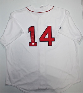 Custom 2009 Boston Red Sox Majestic Away Throwback MLB Jersey