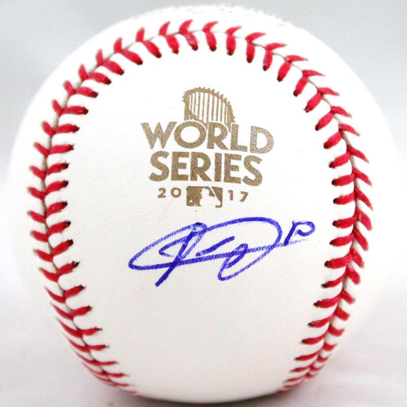 Yuli Gurriel Autographed Rawlings WS OML Baseball - JSA W *Blue: Yuli Gurriel Autographed Rawlings WS OML Baseball - JSA W *Blue Sport: Baseball Product: Ball Original/Reprint: Original Player: Yuli Gurriel Autograph Authentication: James Spence (JSA) Team: Houston