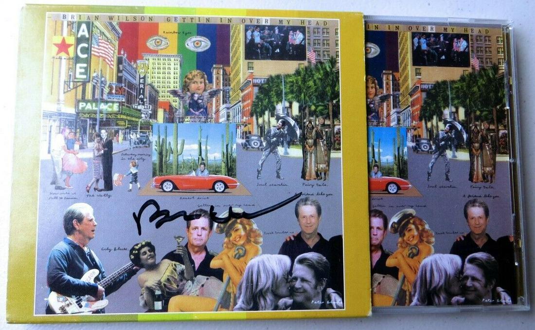 Brian Wilson Signed Autographed CD Cover Beach Boys JSA: Brian Wilson Signed Autographed CD Cover Beach Boys JSA Industry: Music Object Type: CD & Booklet Original/Reproduction: Original Autograph Authentication: James Spence (JSA) Player: Brian Wilson Pre-