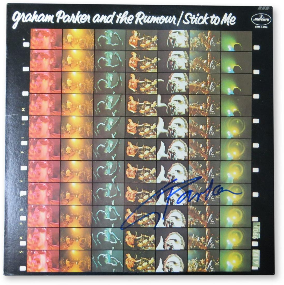 Graham Parker Signed Autographed Record Album Cover Stick to Me JSA: Graham Parker Signed Autographed Record Album Cover Stick to Me JSA Industry: Music Object Type: Record Original/Reproduction: Original Autograph Authentication: James Spence (JSA) Player: Graham Park