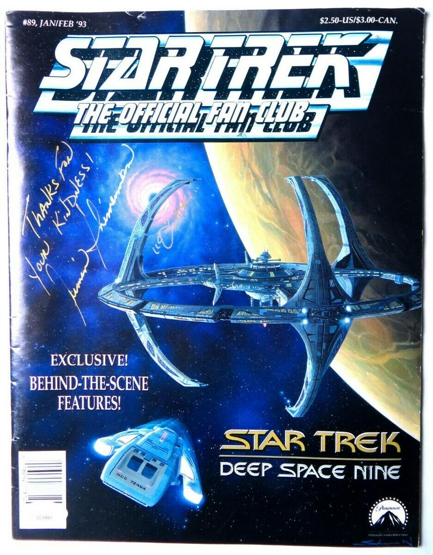 Armin Shimerman Signed Autographed Magazine Star Trek DS9 Quark JSA: Armin Shimerman Signed Autographed Magazine Star Trek DS9 Quark JSA Object Type: Magazine Industry: Television Original/Reproduction: Original Signed By: Armin Shimerman Autograph Authentication: Jame
