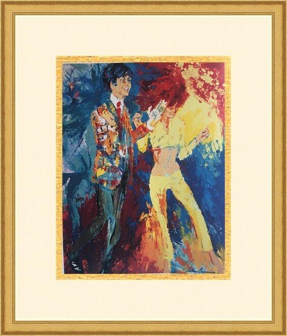 Leroy Neiman Paul McCartney in London Custom Framed Print: Leroy Neiman Paul McCartney in London Custom Framed Print Size: Medium Region Of Origin: United States Artist: LeRoy Neiman Production Technique: Lithography Framing: Matted & Framed Style: Pop Art It