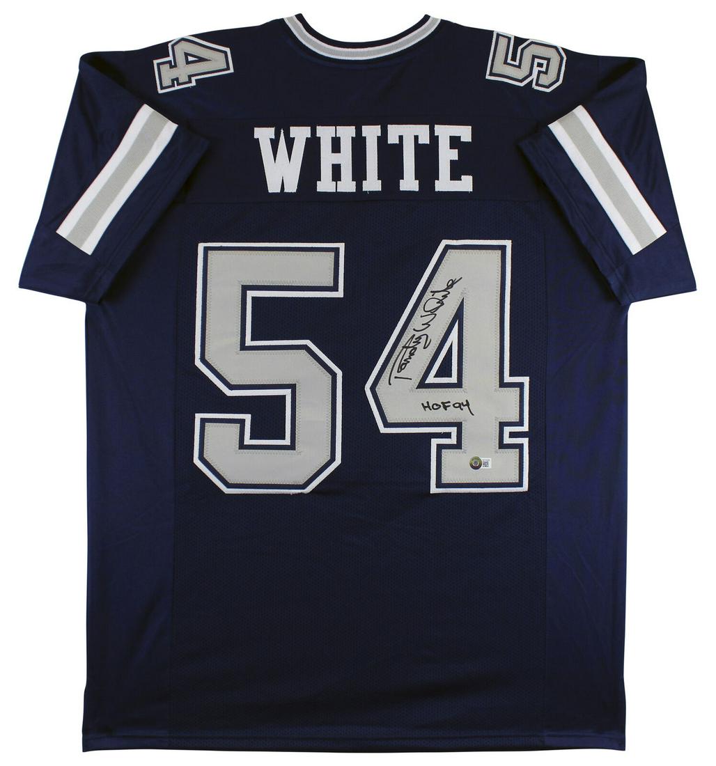 Randy White "HOF 94" Signed Navy Blue Pro Style Jersey w/ Grey #'s BAS Witnessed: Randy White "HOF 94" Signed Navy Blue Pro Style Jersey w/ Grey #'s BAS Witnessed Sport: Football-NFL Product: Jersey Original/Reprint: Original Player: Randy White Team: Dallas Cowboys Autograph Authe