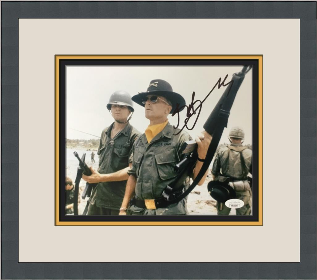 Robert Duvall Apocalypse Now Signed Custom Framed PHOTO JSA PING II: Robert Duvall Apocalypse Now Signed Custom Framed PHOTO JSA PING II Size: 8x10 Modified Item: No Movie: Apocalypse Now Original/Reproduction: Original Object Type: Photograph Signed By: Robert Duvall